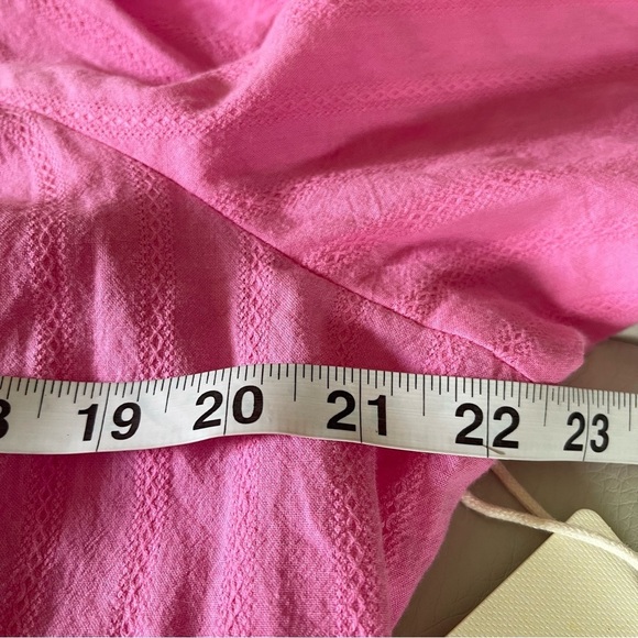 NWT a.n.a Women’s Size 2X Pink Peplum Top no flaws babydoll - Picture 8 of 9